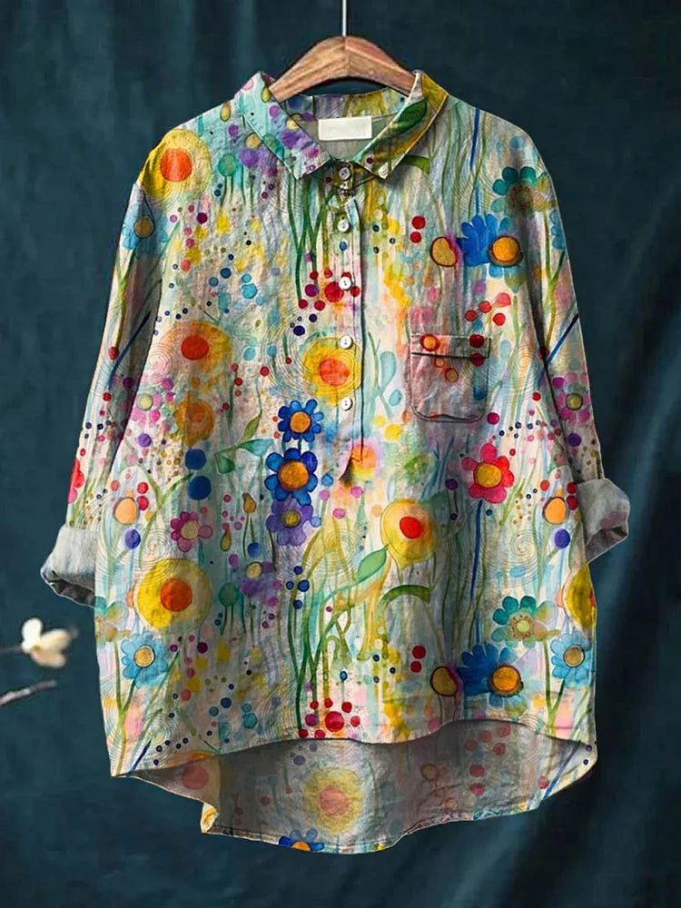 バリス・ヒッピーアートTシャツ