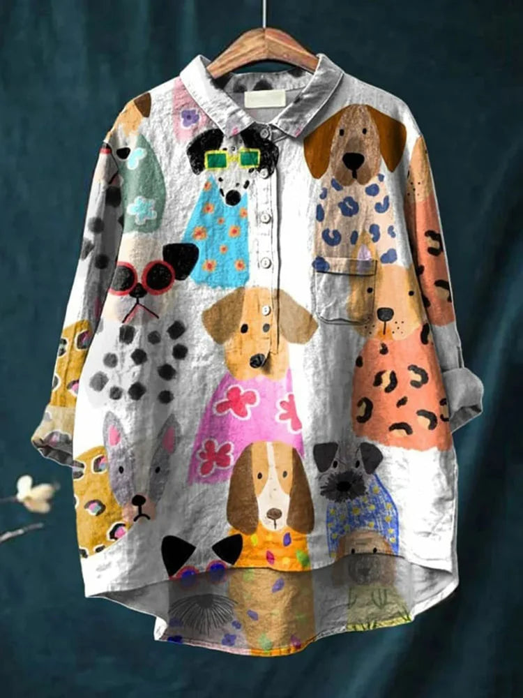 フィオナ | 犬デザインのアートTシャツ