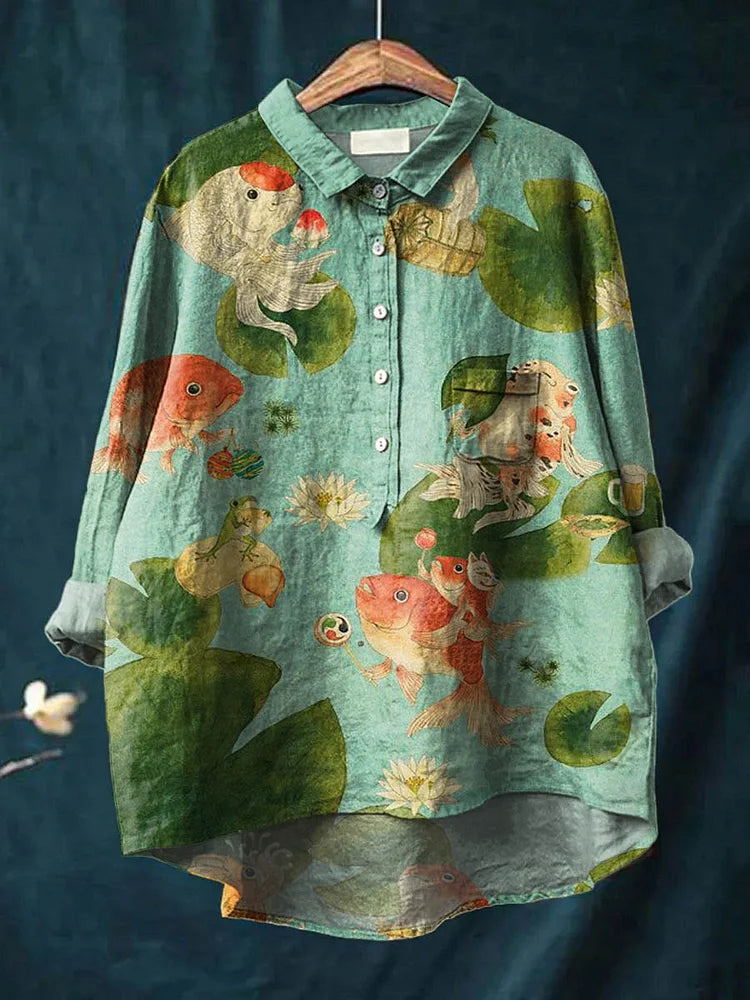 ロージー | 魚のアート Tシャツ