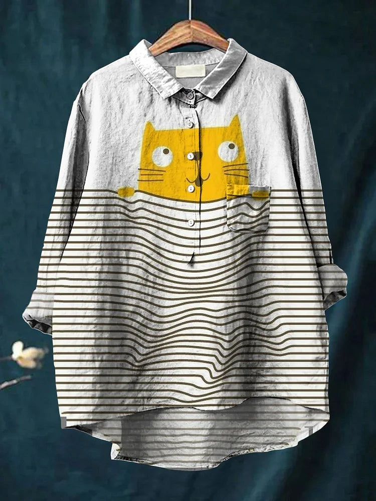 Urulu|キャットアートTシャツ