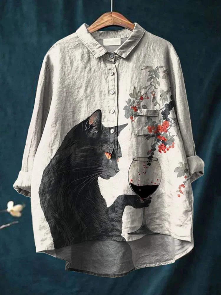 Urulu|キャットアートTシャツ