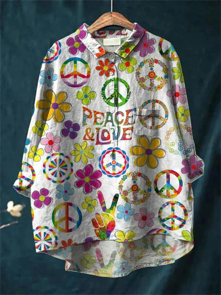 バリス・ヒッピーアートTシャツ