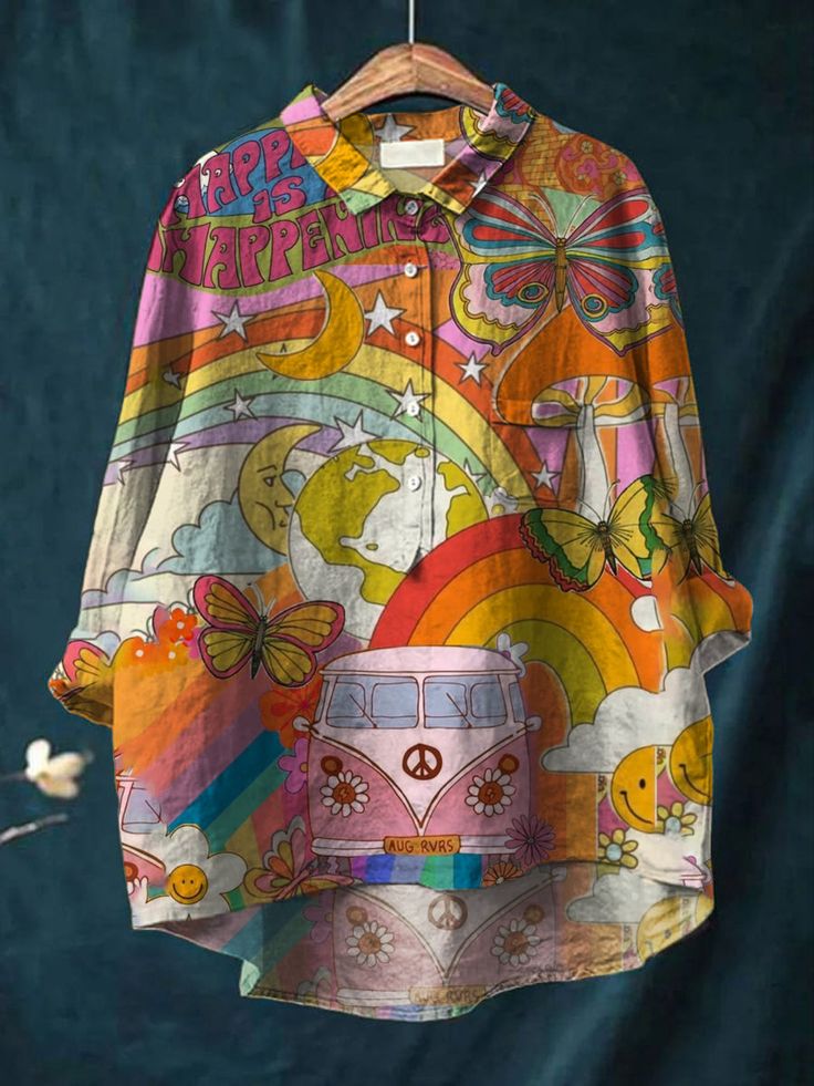 バリス・ヒッピーアートTシャツ