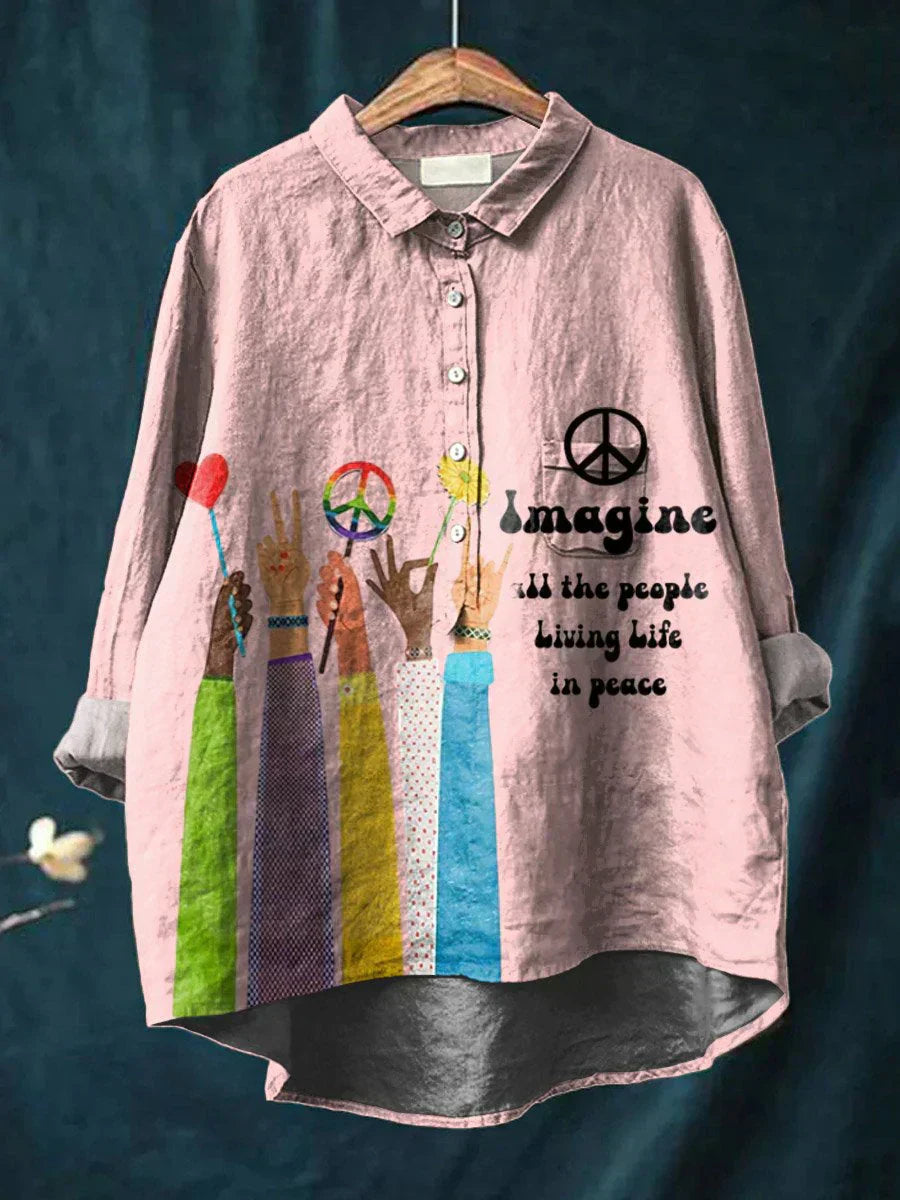 バリス・ヒッピーアートTシャツ