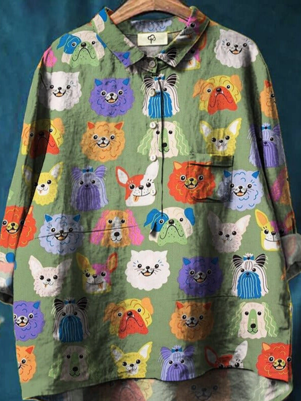 犬のアートTシャツ | パッケージング